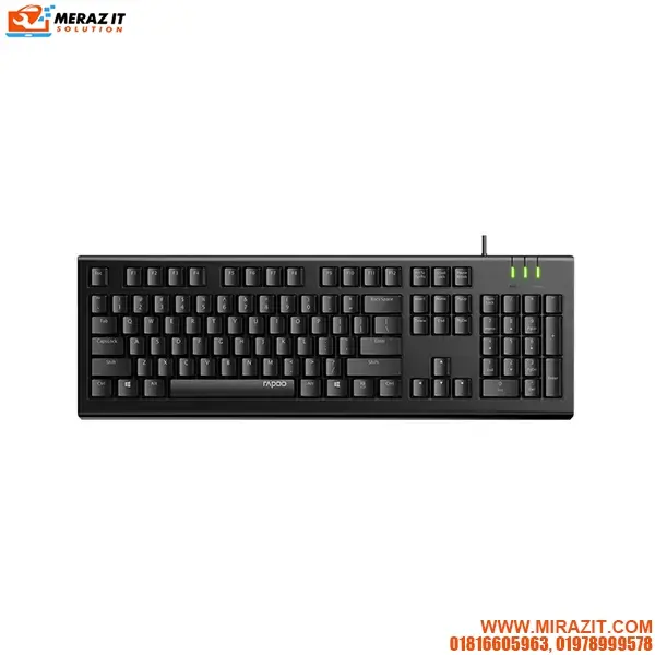 Rapoo NK1800 USB Wired Keyboard