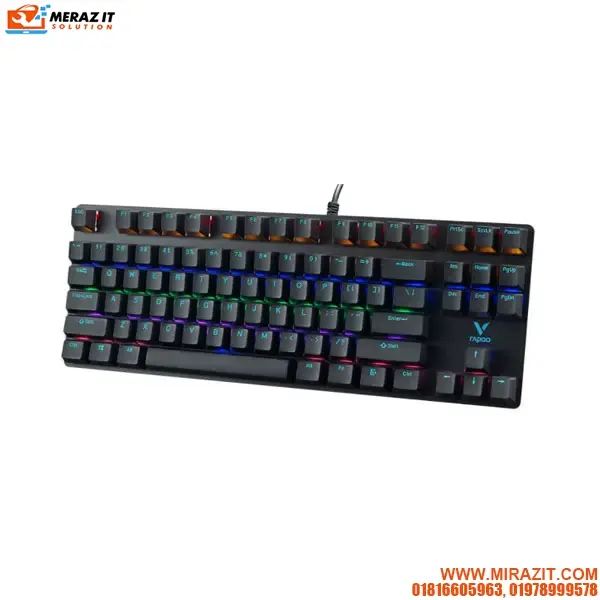 Rapoo V500PRO-87 Backlit Mechanical Gaming Keyboard