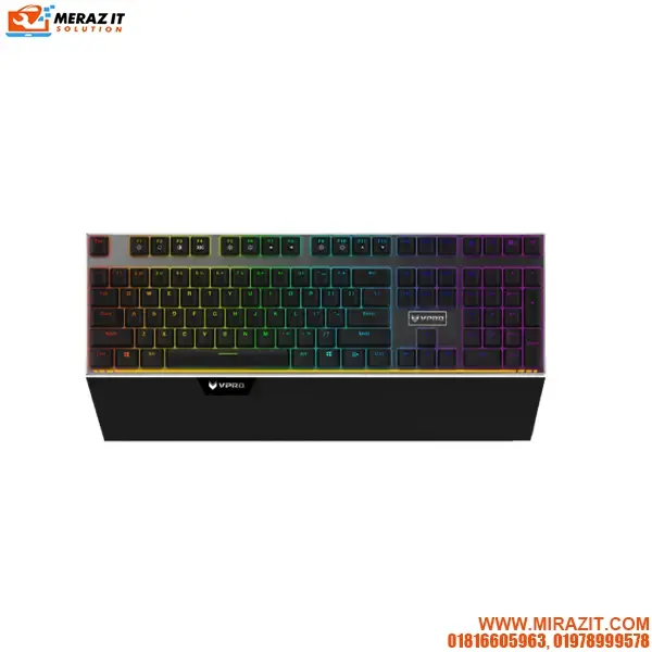 Rapoo V720 RGB Backlit Black Switch Mechanical Gaming Keyboard
