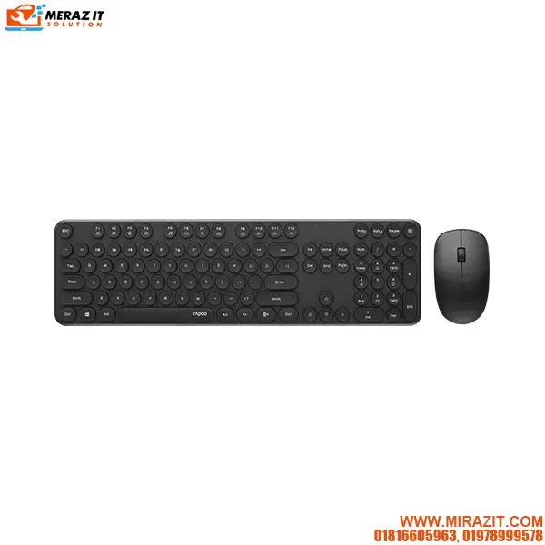Rapoo X260S Wireless Optical Keyboard & Mouse Combo