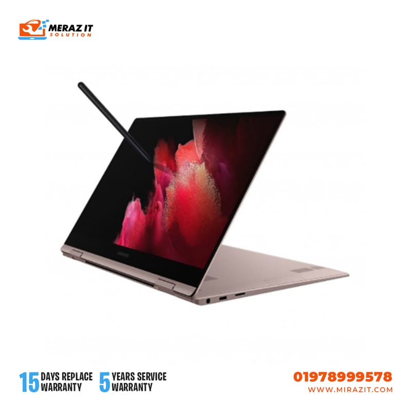 Samsung Galaxy Book Pro 360 Core i7 11th Gen 16GB RAM 512GB SSD 2-in-1 13.3" FHD Touch Laptop
