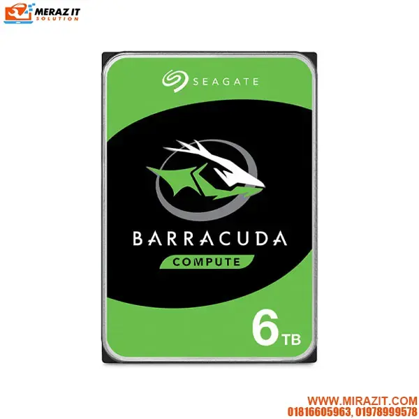 Seagate BarraCuda 6TB 5400RPM HDD - ST6000DM003