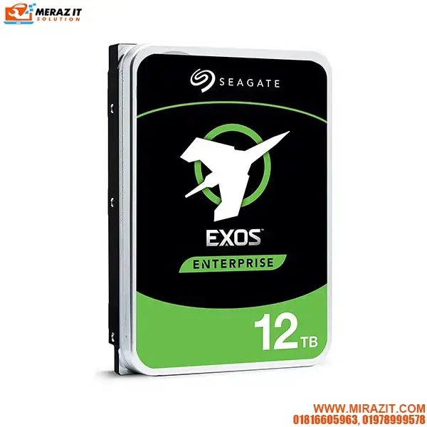 Seagate EXOS X16 12TB ST12000NM001G 7200 RPM 512e SATA Enterprise HDD