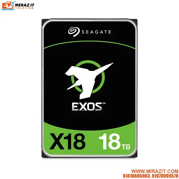 SEAGATE EXOS X18 18TB (ST18000NM000J) 7200 RPM SATA Enterprise HDD