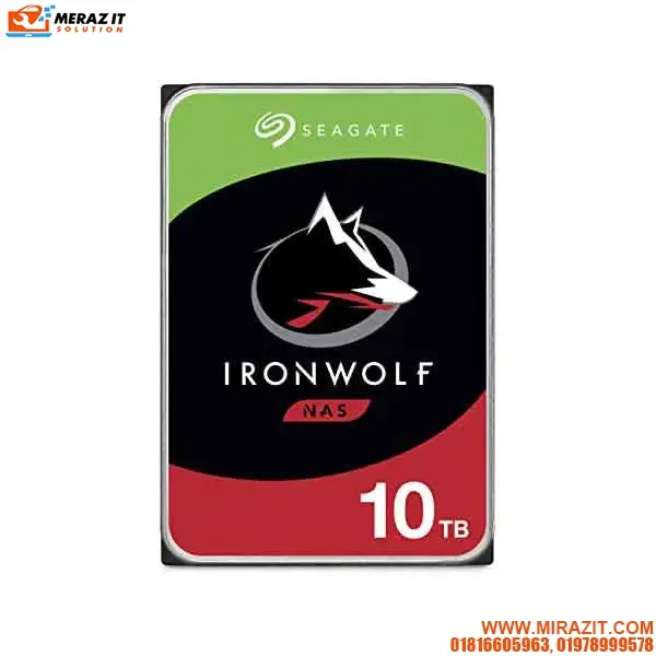 Seagate IronWolf 10TB 7200RPM SATA NAS HDD - ST10000VN0008