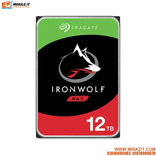 Seagate IronWolf 12TB 7200RPM SATA NAS HDD - ST12000VN0008