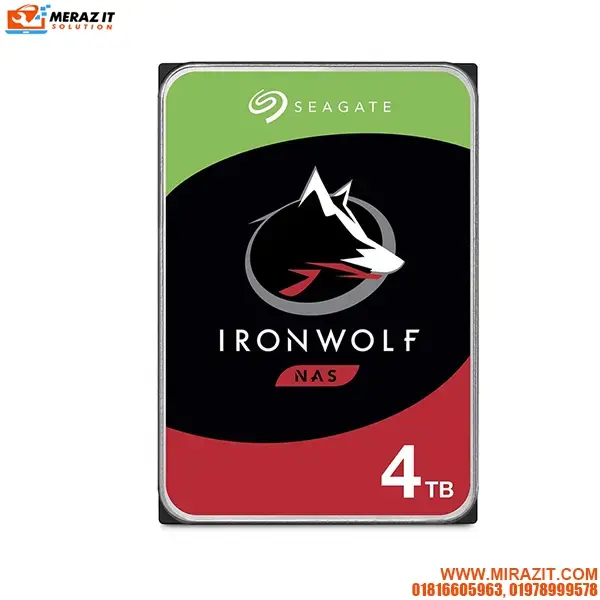Seagate IronWolf 4TB 5400RPM SATA NAS HDD - ST4000VN006