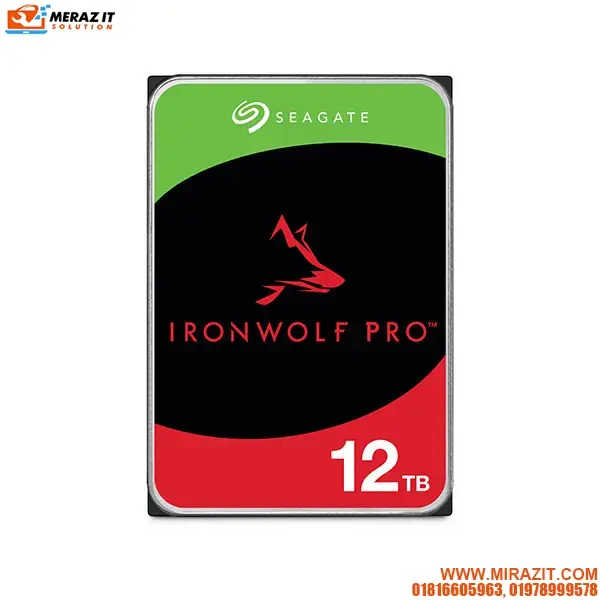 Seagate IronWolf Pro 12TB 7200RPM SATA NAS HDD-ST12000NT001