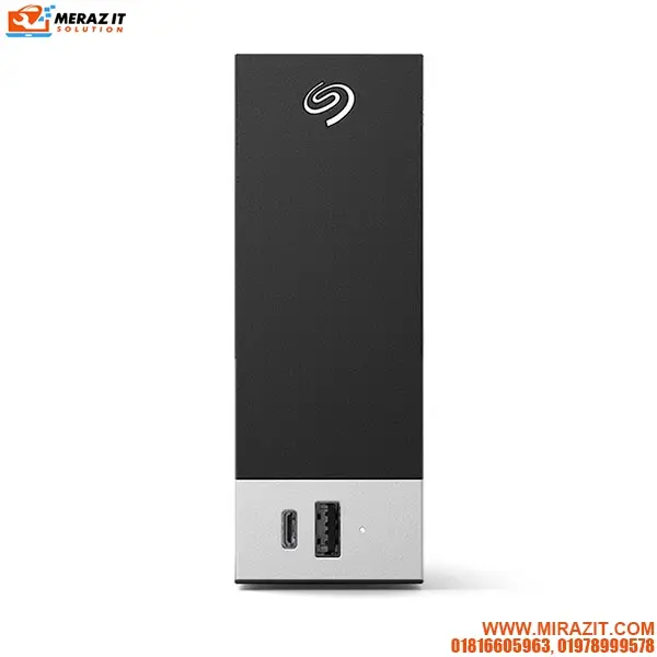 Seagate One Touch Hub 10TB STLC10000400 USB C USB 3.2 External Desktop HDD With Password Protection