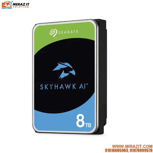 Seagate SkyHawk AI 8TB 7200RPM Surveillance HDD - ST8000VE001