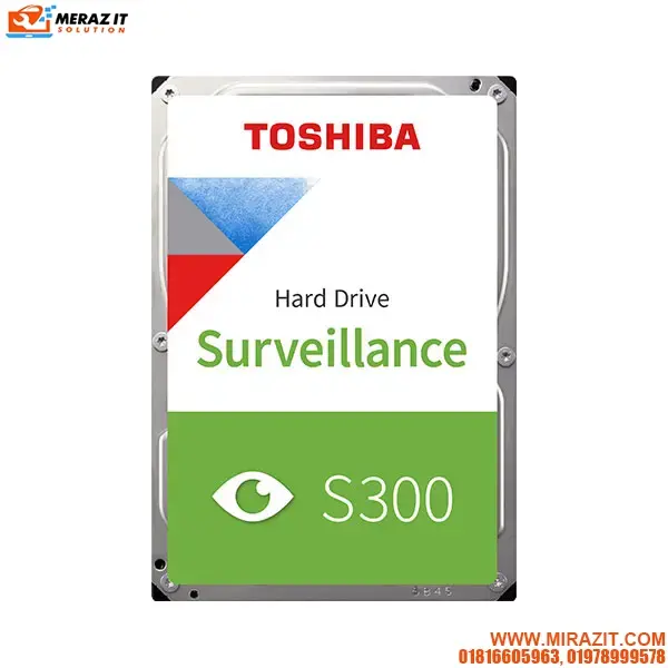 TOSHIBA (HDWT720UZSVA) 2TB 5400 RPM S300 Surveillance SATA Hard Disk Drive