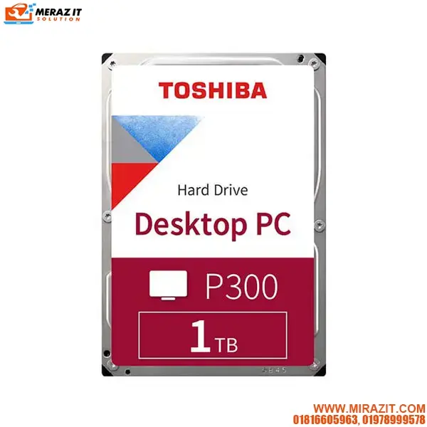 Toshiba P300 1TB 7200RPM SATA HDD- HDWD110UZSVA/HDWD110AZSTA