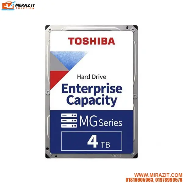 TOSHIBA Tomcat Nearline 4TB 7200RPM SATA NAS HDD -MG08ADA400E