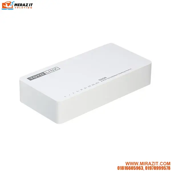 TOTOLINK S808 8-Port 10/100Mbps Desktop Switch