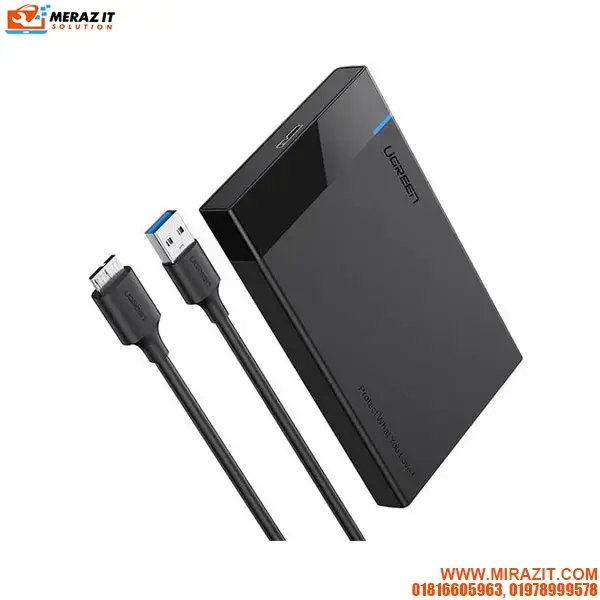 UGREEN 30848 USB A 3.0 To 2.5” SATA HDD Enclosure
