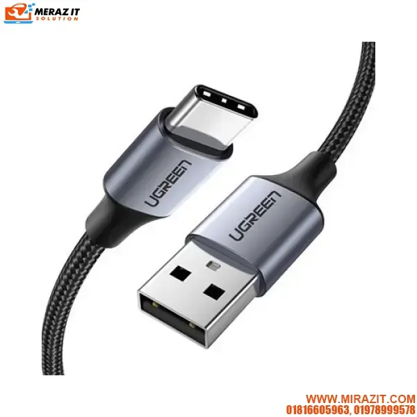 UGREEN 60128 USB-C Male To USB 2.0 A Male Cable - 2M