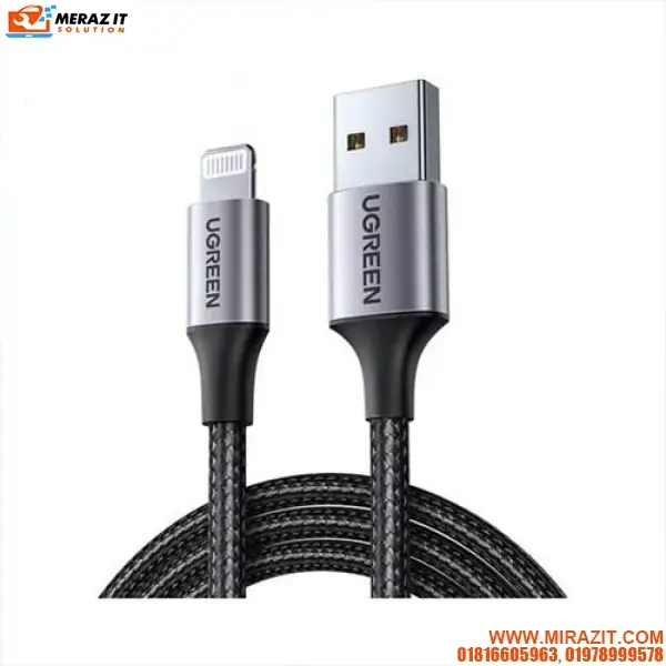 UGREEN 60157 Lightning To USB 2.0 A Male Cable - 1.5M