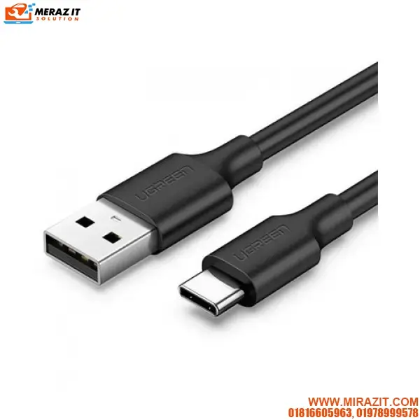 UGREEN 60826 USB-C Male To USB 2.0 A Male Cable - 3M