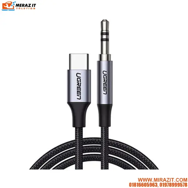 UGREEN AV143 (70861) Type C Male To 3.5mm Audio Cable