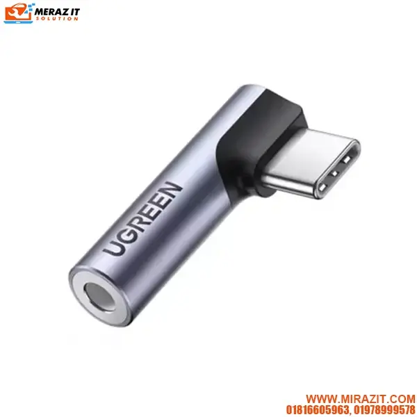 UGREEN AV154 (80384) USB-C Male to 3.5mm Aluminum Case Adapter