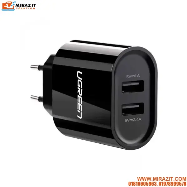 UGREEN CD104 (20383) Dual USB Wall Charger 3.4A EU