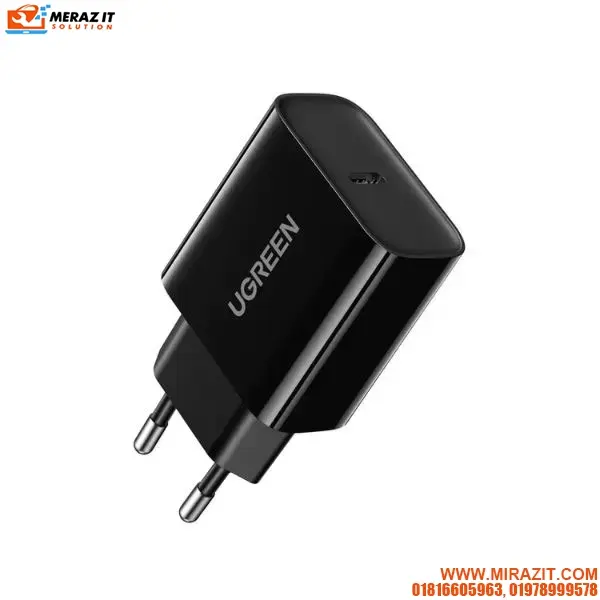 UGREEN CD137 (10191) Fast Charger EU (Black)