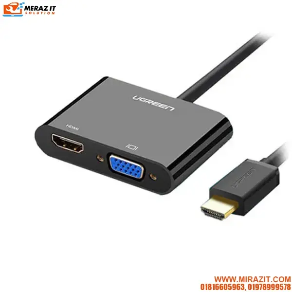 UGREEN CM101 (40744) HDMI to VGA and HDMI Converter