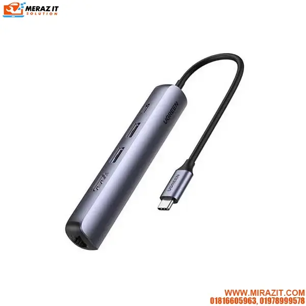UGREEN CM418 (10919) Ultra Slim 5-in-1 USB C Hub