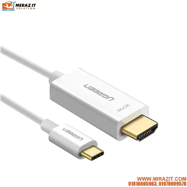 UGREEN MM121 (30841) USB Type-C To HDMI CABLE 1.5M