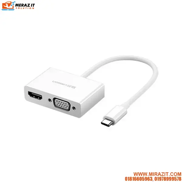 UGREEN MM123 (30843) USB C to HDMI VGA Adapter