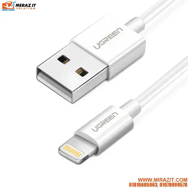 UGREEN US155 (20728) USB-A Male to Lightning Male Cable