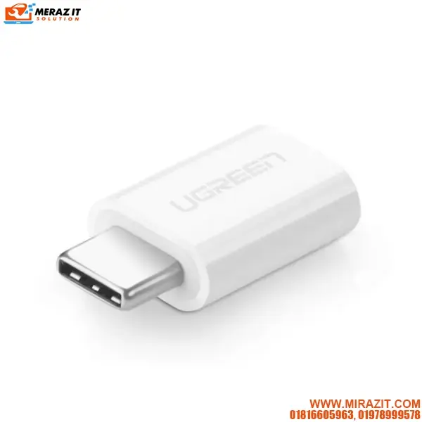 Ugreen US157 (30154) USB 3.1 Type C to Micro USB Adapter White