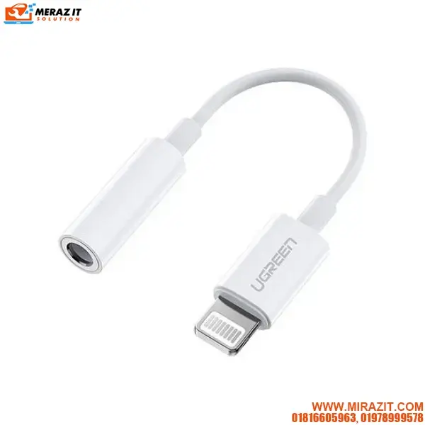 UGREEN US212 (30759) Lighting to 3.5MM Jack Adapter