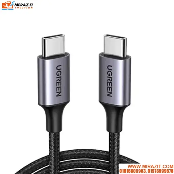 UGREEN US261 (50150) USB Type-C Male to Male Charging & Data Cable