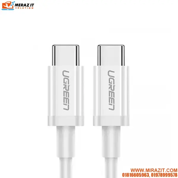UGREEN US264 (60520) USB Type-C 2.0 Male To Male Charger Data Cable 2M