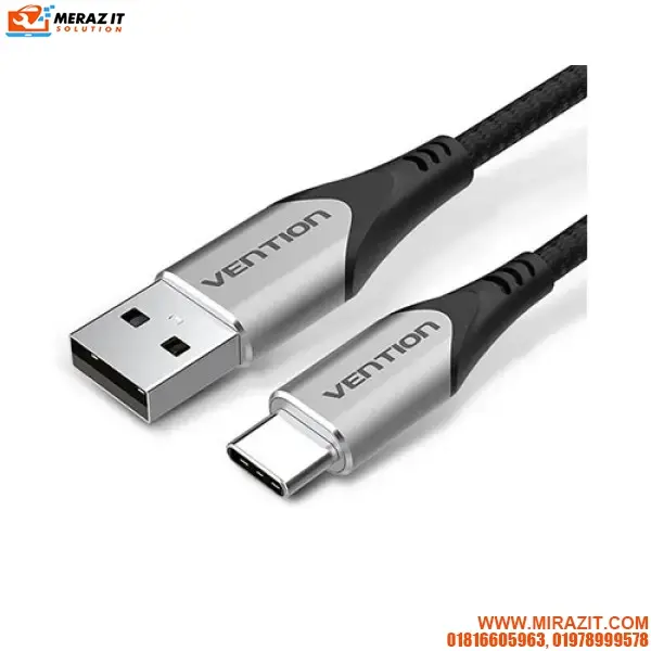 Vention COKBI USB 2.0 A Male to C Male Cable 3M PVC Type