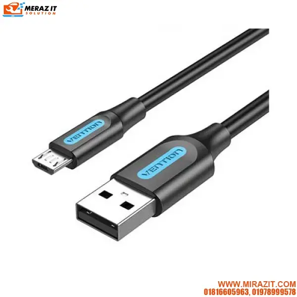 Vention COLBF USB 2.0 A Male to Micro-B Male Cable 1M PVC Type