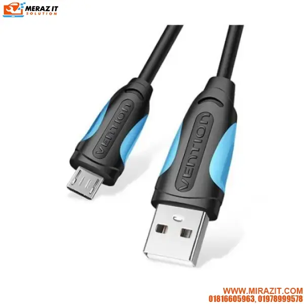 Vention COLBH USB 2.0 A Male to Micro-B Male Cable 2M PVC Type