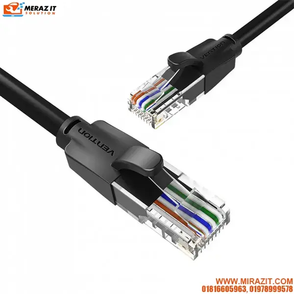 VENTION IBEBJ Cat.6 UTP Patch Cable 5M Black