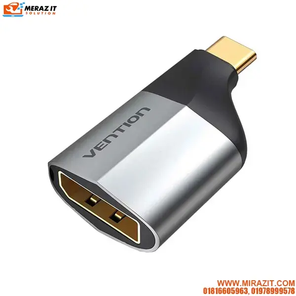 VENTION TCCH0 Type-C to DP Adapter Gray Metal