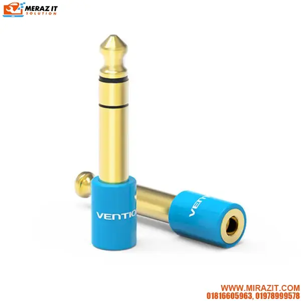 VENTION VAB-S01-L 6.5mm Male to 3.5mm Female Audio Adapter