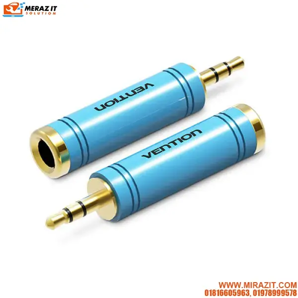 VENTION VAB-S04-L 6.5mm Female to 3.5mm Male Adapter