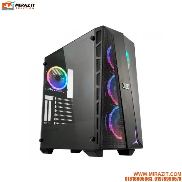 XIGMATEK Cyclops Black EATX Mid Tower Gaming Casing