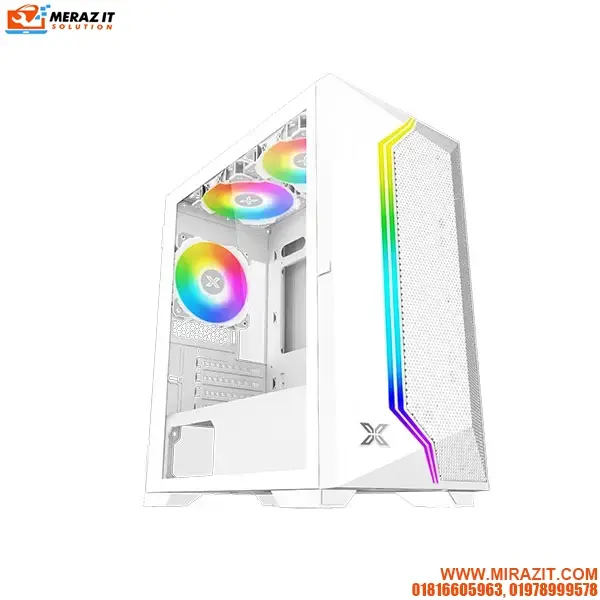 XIGMATEK Gemini II Arctic mATX MINI TOWER Gaming Casing