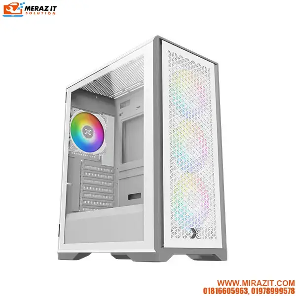XIGMATEK LUX S Arctic ATX Mid Tower Gaming Casing