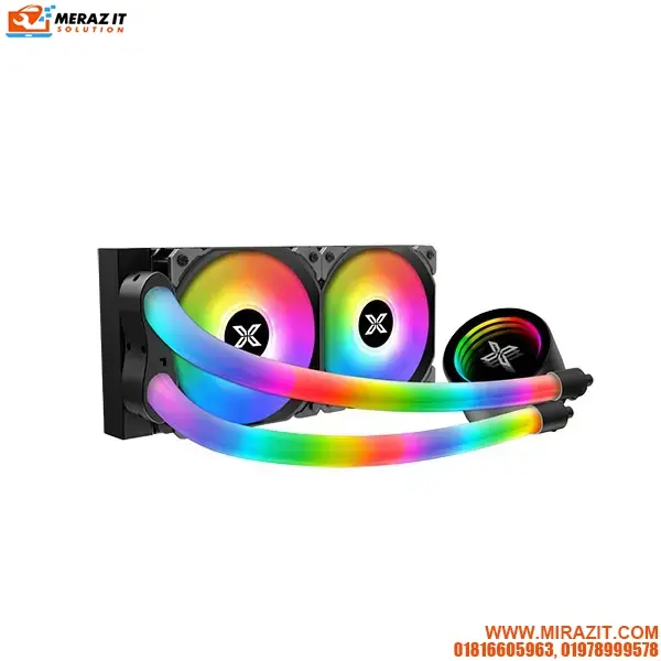 XIGMATEK Neon Aqua 240 (EN49578) ARGB Liquid Cooler